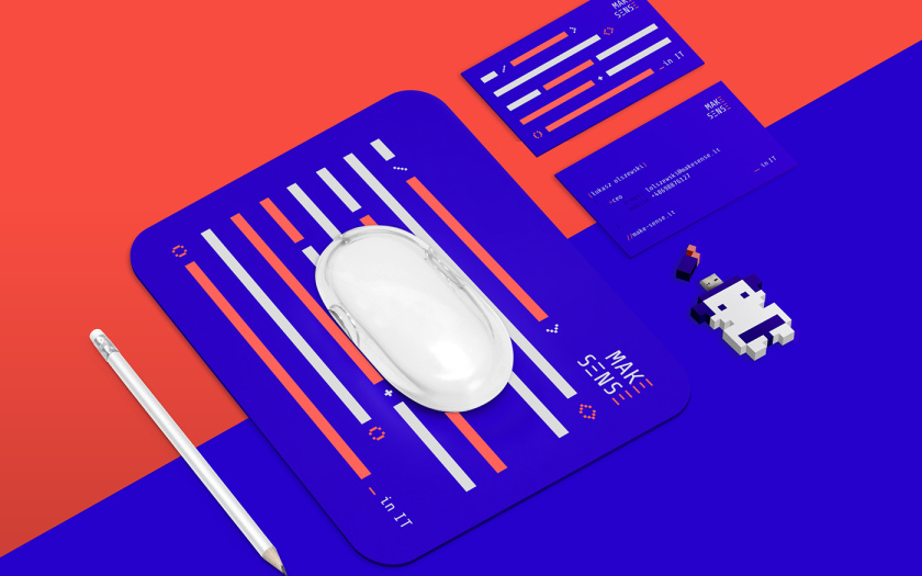 Make Sense 軟件開(kāi)發(fā)公司vi設(shè)計(jì),長(zhǎng)短線條加代碼加馬賽克玩偶元素 Make Sense 軟件開(kāi)發(fā)公司vi設(shè)計(jì),長(zhǎng)短線條加代碼加馬賽克玩偶元素