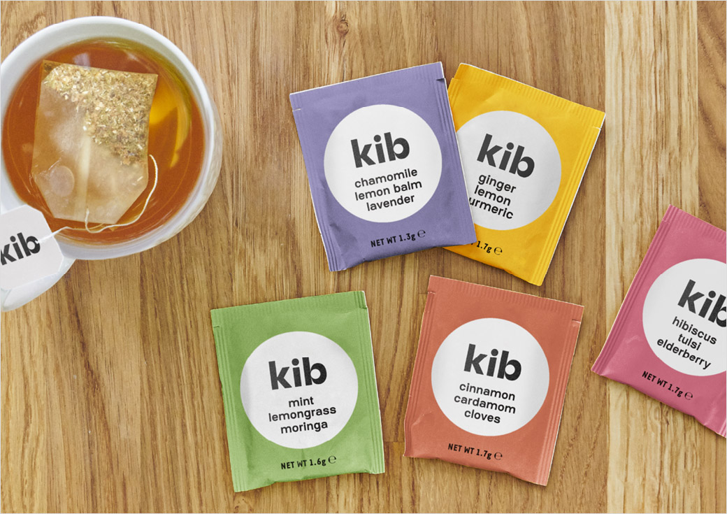 Kib天然保健花草茶茶葉品牌設(shè)計