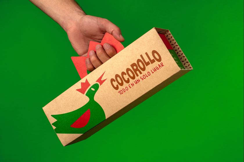 Cocorollo 雞蛋糕糕點包裝設(shè)計,一只可愛的雞插畫 Cocorollo 雞蛋糕糕點包裝設(shè)計,一只可愛的雞插畫