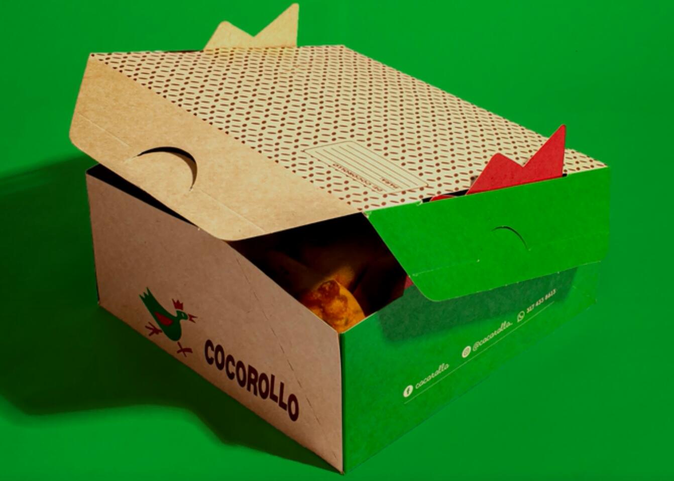 Cocorollo 雞蛋糕糕點包裝設(shè)計,一只可愛的雞插畫 Cocorollo 雞蛋糕糕點包裝設(shè)計,一只可愛的雞插畫