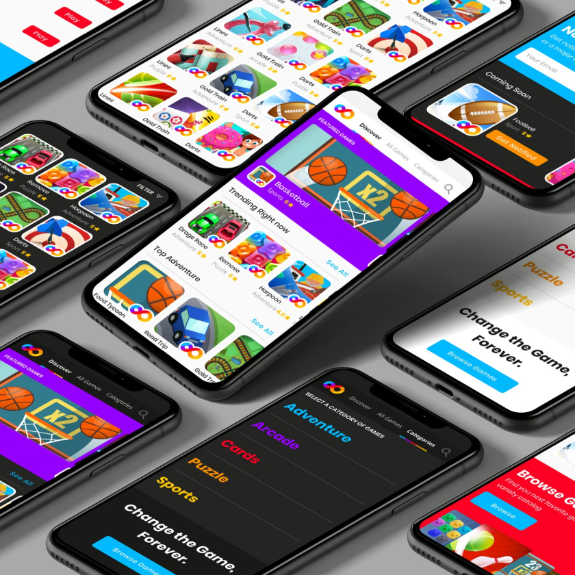 FRVR免費休閑游戲平臺網(wǎng)站品牌重塑,對角線顏色分割無窮大造型LOGO設(shè)計網(wǎng)站設(shè)計 FRVR免費休閑游戲平臺網(wǎng)站品牌重塑,對角線顏色分割無窮大造型LOGO設(shè)計網(wǎng)站設(shè)計