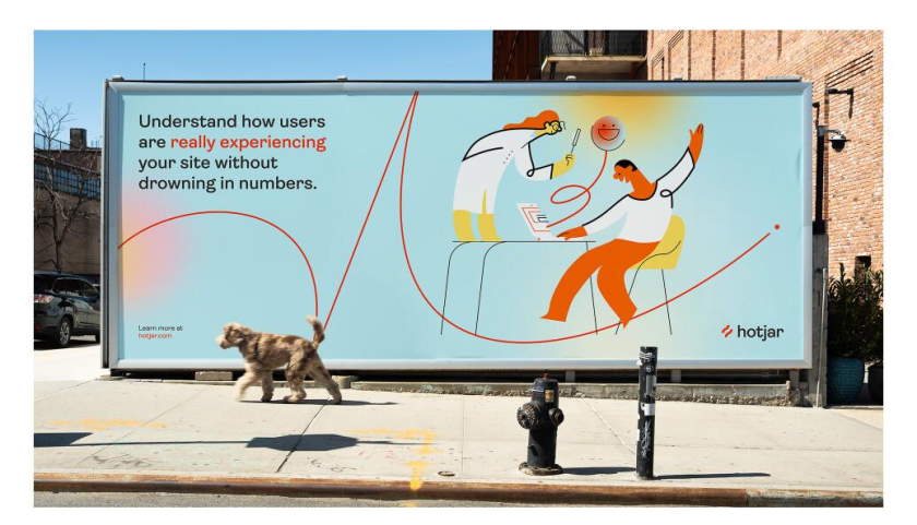 Hotjar 網(wǎng)站熱點(diǎn)工具品牌logo設(shè)計(jì)“抽象熱浪+極簡(jiǎn)插圖品牌應(yīng)用設(shè)計(jì)” Hotjar 網(wǎng)站熱點(diǎn)工具品牌logo設(shè)計(jì)“抽象熱浪+極簡(jiǎn)插圖品牌應(yīng)用設(shè)計(jì)”