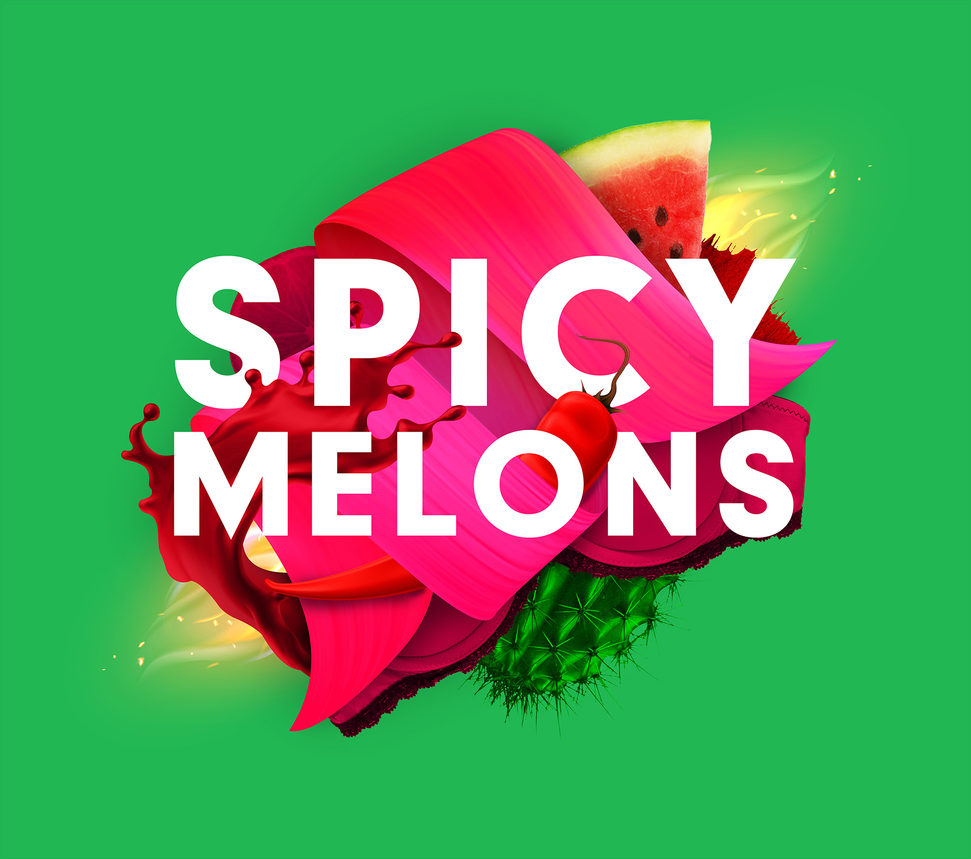 Mixton 雞尾酒包裝設計“3D混合元素拼貼插圖風格” Mixton 雞尾酒包裝設計“3D混合元素拼貼插圖風格”