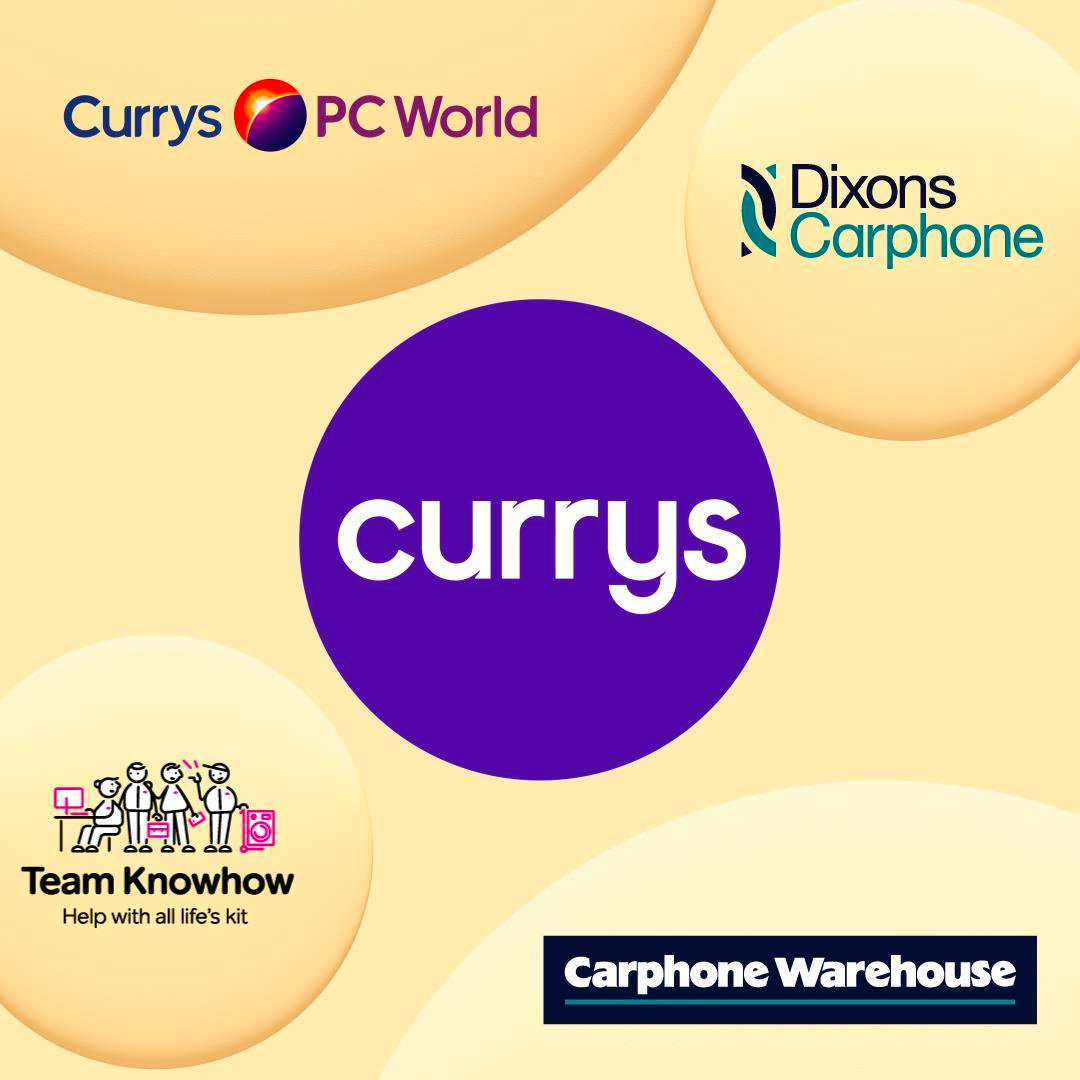 Currys 科技技術(shù)產(chǎn)品和服務(wù)全渠道零售商品牌logo設(shè)計(jì)vi設(shè)計(jì)“3D圓形圖形” Currys 科技技術(shù)產(chǎn)品和服務(wù)全渠道零售商品牌logo設(shè)計(jì)vi設(shè)計(jì)“3D圓形圖形”