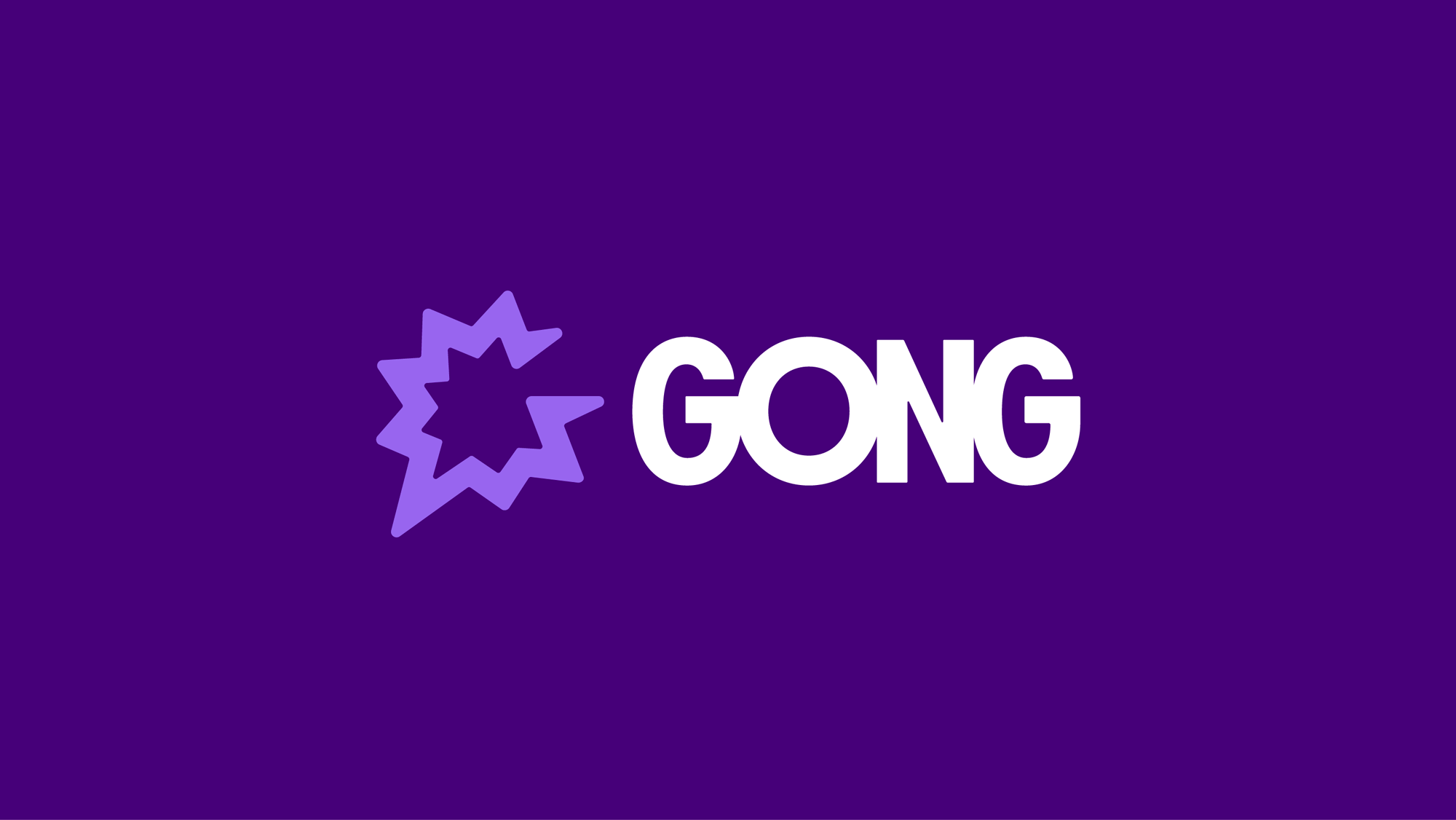 CRM客戶關(guān)系管理平臺GONG品牌logo設(shè)計，慶祝星星元素+對話框+G