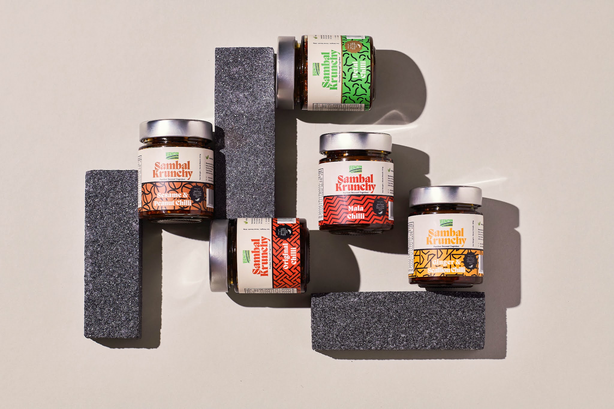 Sambal 瓶裝食品包裝設(shè)計(jì)“馬來西亞傳統(tǒng)蠟染圖案”