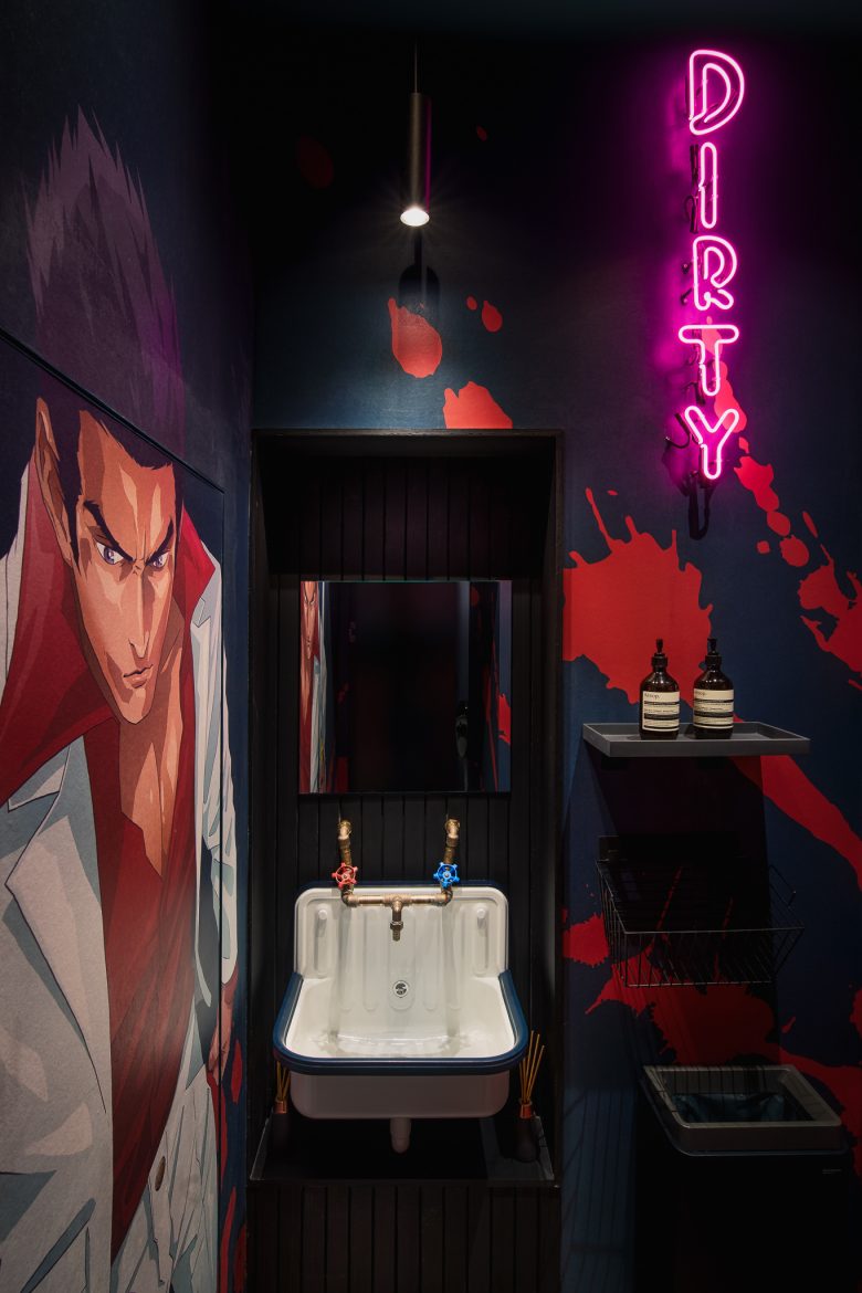 The Catch 日式酒吧餐廳空間設(shè)計“霓虹燈和漫畫”風格