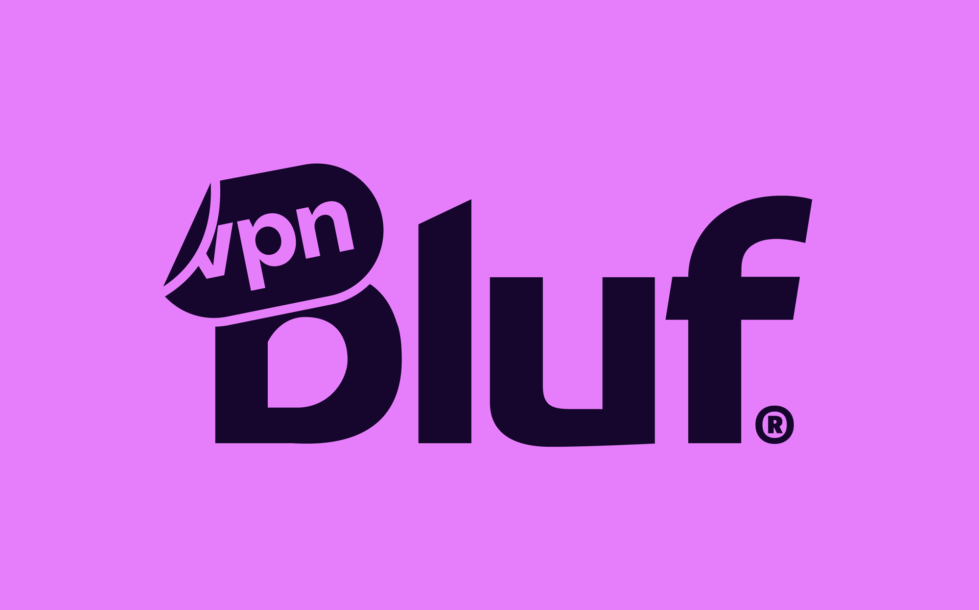 Bluf翻墻與隱私保護(hù)VPN軟件品牌設(shè)計(jì)-貼紙logo設(shè)計(jì)