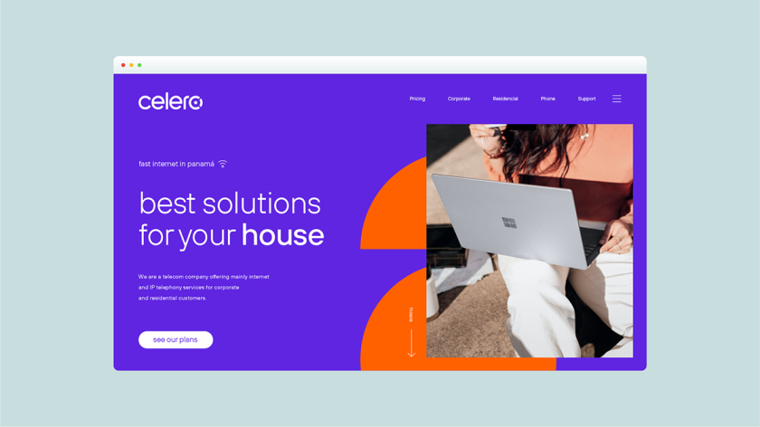 Celero 互聯(lián)網(wǎng)紫色和橙色電信品牌設(shè)計(jì)-logo設(shè)計(jì)vi形象設(shè)計(jì) Celero 互聯(lián)網(wǎng)紫色和橙色電信品牌設(shè)計(jì)-logo設(shè)計(jì)vi形象設(shè)計(jì)