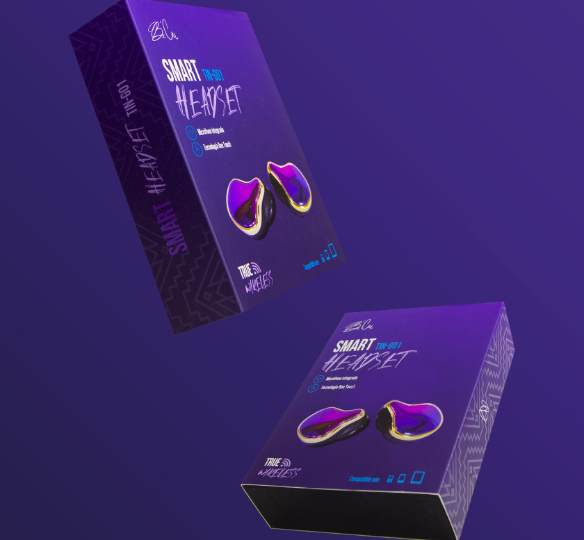 Bicu耳機系列產品包裝設計，成功融合品牌視覺識別的藝術、文化及商業(yè)價值！