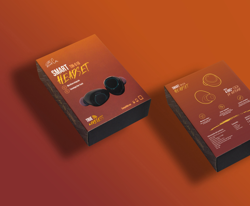 Bicu耳機系列產品包裝設計，成功融合品牌視覺識別的藝術、文化及商業(yè)價值！