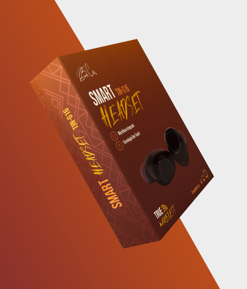 Bicu耳機系列產品包裝設計，成功融合品牌視覺識別的藝術、文化及商業(yè)價值！