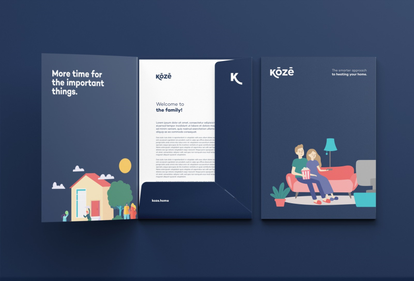 Koze鍋爐品牌設(shè)計升級，K在logo設(shè)計中的運用，及插畫設(shè)計年輕品牌形象