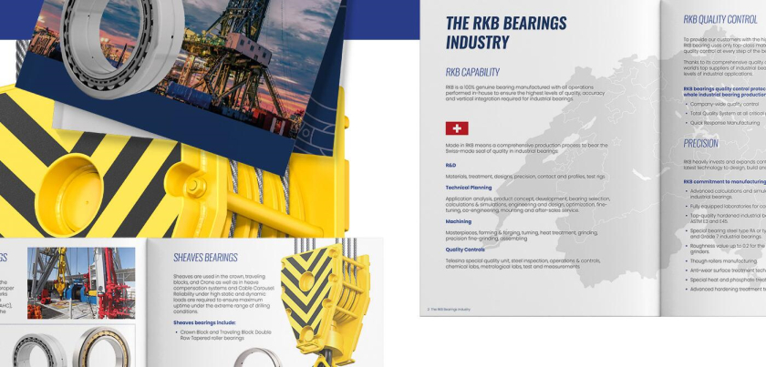 PKB機(jī)械工業(yè)軸承宣傳畫冊(cè)設(shè)計(jì)