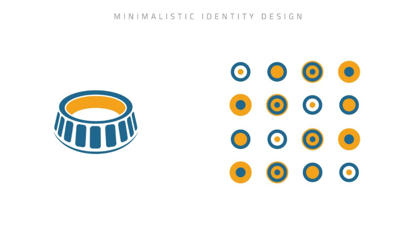 mneral circles 軸承品牌logo設計vi設計 mneral circles 軸承品牌logo設計vi設計