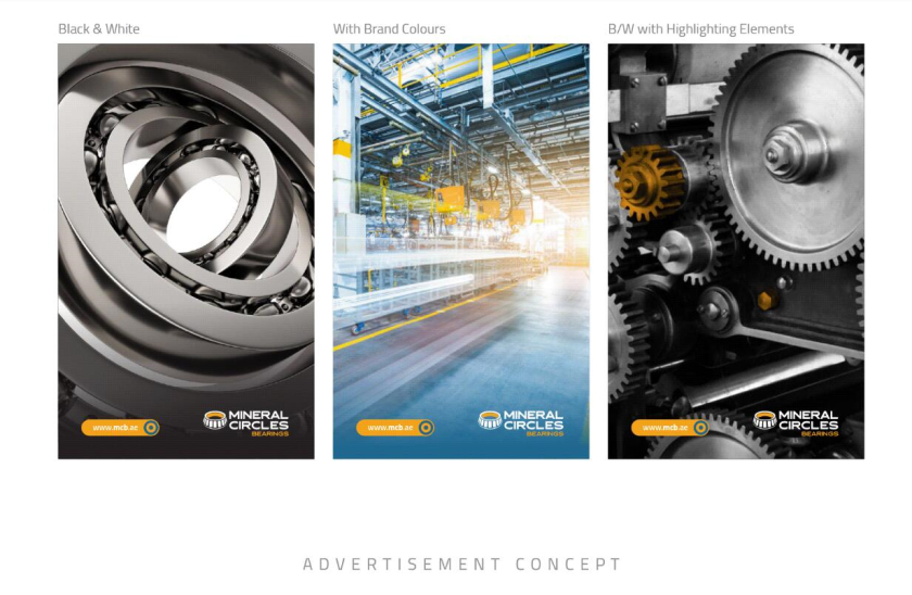 mneral circles 軸承品牌logo設計vi設計 mneral circles 軸承品牌logo設計vi設計