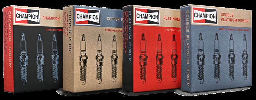 Champion 冠軍火花塞汽車配件包裝設(shè)計(jì)