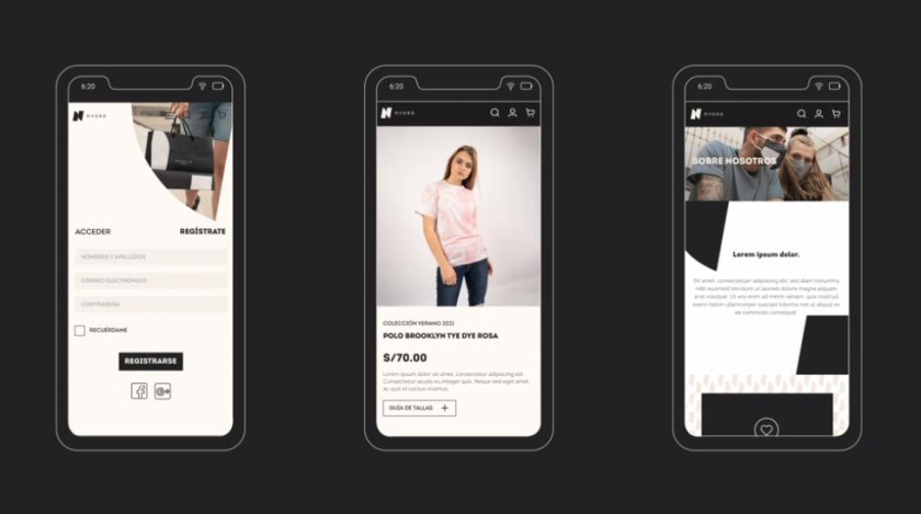 Nyord 服飾品牌識別設(shè)計-logo與vi設(shè)計-網(wǎng)站設(shè)計