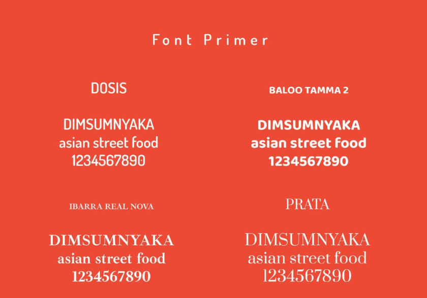 DIMSUMNYAKA 包子餃子點(diǎn)心手繪插圖設(shè)計