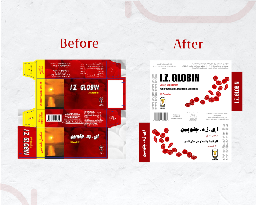Pharaonia貧血治療藥品包裝設(shè)計(jì)