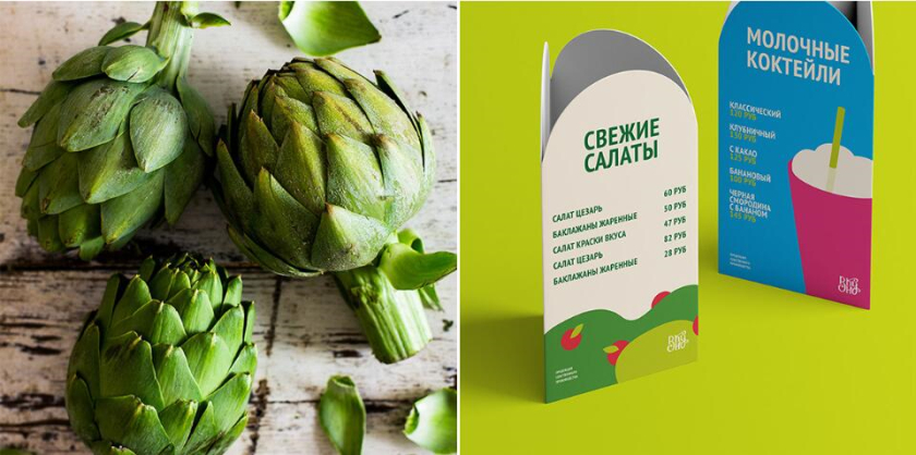 Вкусно 食品連鎖零售商品牌vi形象設(shè)計包裝設(shè)計,手寫字體+豐富配色營造食欲感 Вкусно 食品連鎖零售商品牌vi形象設(shè)計包裝設(shè)計,手寫字體+豐富配色營造食欲感