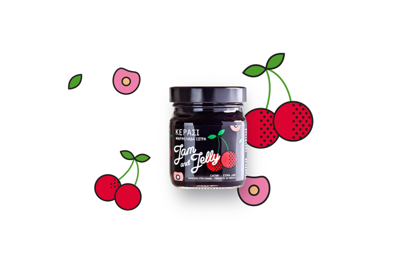 Jam and Jelly 果醬包裝設(shè)計“波普插圖風(fēng)格”