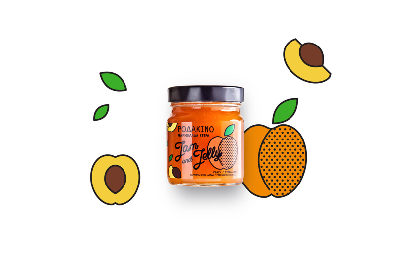 Jam and Jelly 果醬包裝設(shè)計“波普插圖風(fēng)格”