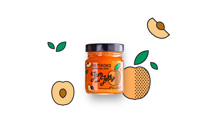 Jam and Jelly 果醬包裝設(shè)計“波普插圖風(fēng)格”