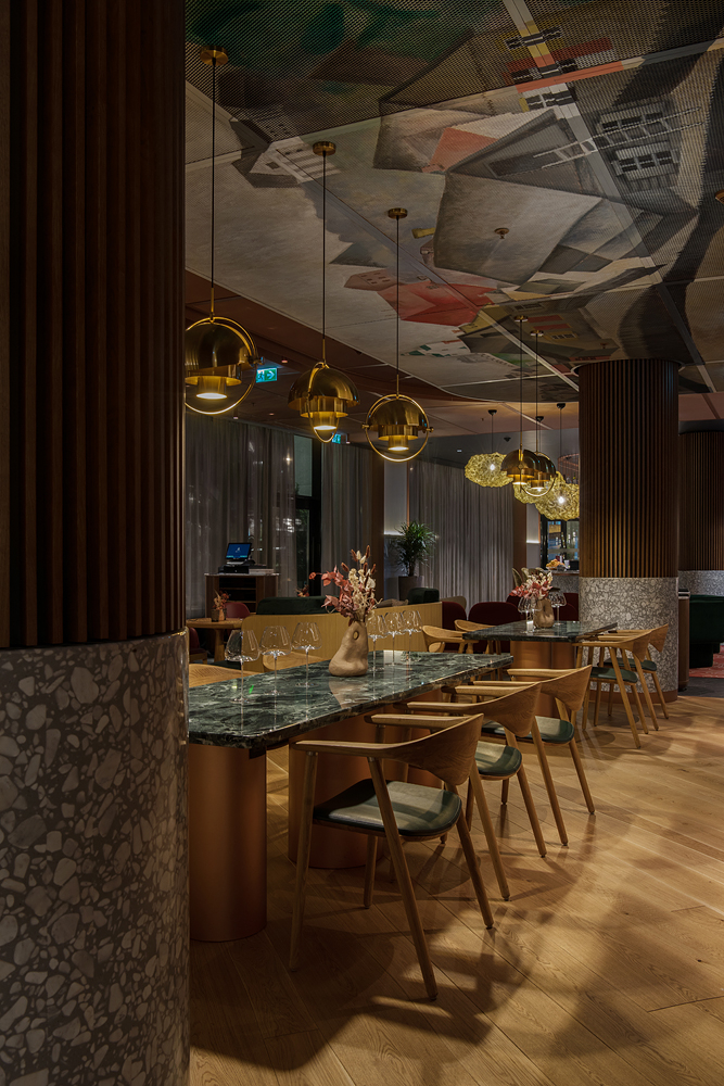 高級沙加爾餐廳餐飲室內(nèi)空間設(shè)計(jì)，藝術(shù)與奢華風(fēng)格
