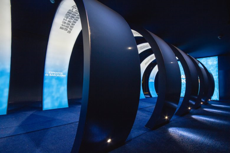 西班牙皇家馬德里球隊(duì)”時(shí)光隧道“球員入場(chǎng)通道設(shè)計(jì)