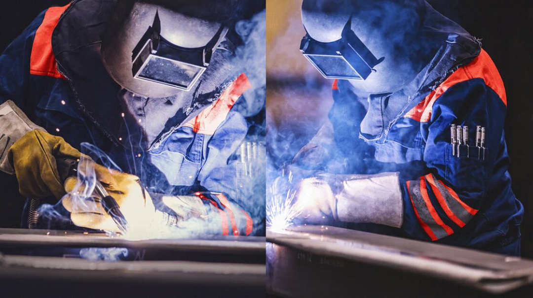 Open Arc 焊接解決方案公司企業(yè)視覺形象識別設(shè)計，字母O+A電弧打開圖形