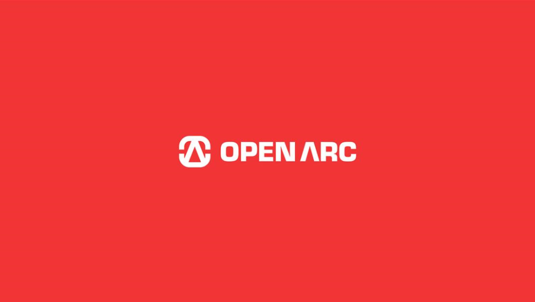 Open Arc 焊接解決方案公司企業(yè)視覺形象識別設(shè)計，字母O+A電弧打開圖形