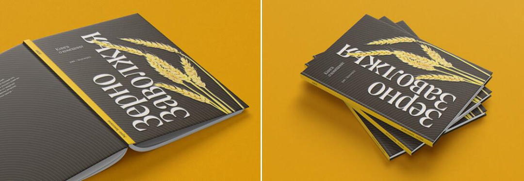 Zerno 農(nóng)業(yè)公司自傳書籍編輯畫冊(cè)設(shè)計(jì)