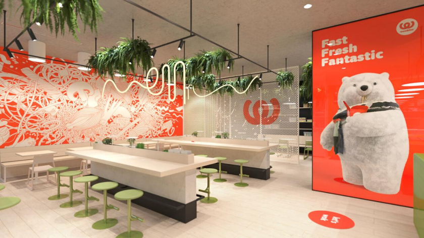 Woobles 明火炒鍋餐廳餐飲品牌創(chuàng)建與全案策劃設(shè)計-店鋪空間設(shè)計