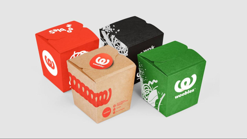 Woobles 明火炒鍋餐廳餐飲品牌創(chuàng)建與全案策劃設(shè)計-店鋪物料-包裝設(shè)計