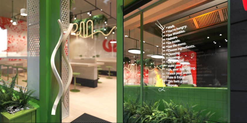 Woobles 明火炒鍋餐廳餐飲品牌創(chuàng)建與全案策劃設(shè)計-店鋪空間設(shè)計