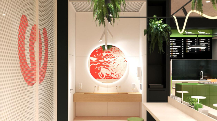 Woobles 明火炒鍋餐廳餐飲品牌創(chuàng)建與全案策劃設(shè)計-店鋪物料-貼紙設(shè)計