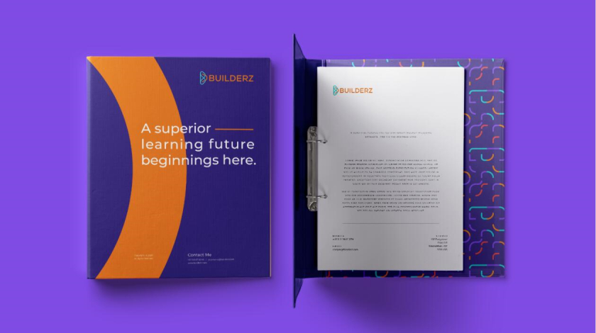 Builderz 兒童教育平臺(tái)品牌設(shè)計(jì)-logo,vi設(shè)計(jì)