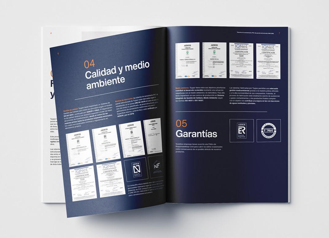 Tuyper塑料管道產(chǎn)品宣傳冊設(shè)計“產(chǎn)品突出”