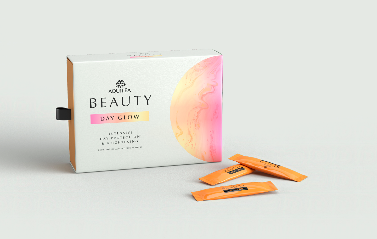 AQUILEA貴婦逆齡飲日夜沖飲套裝營養(yǎng)美容產(chǎn)品包裝設(shè)計(jì)