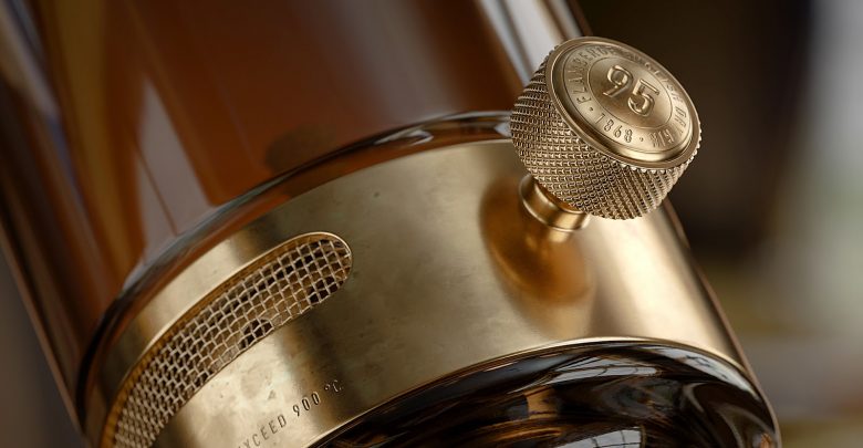 高端風(fēng)格Flamberg 杜松子酒藥酒包裝設(shè)計(jì)禮盒設(shè)計(jì)，包含35種植物