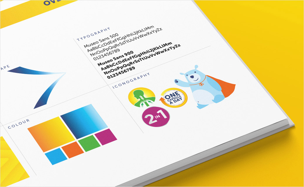 賽諾菲Sanofi止咳藥品牌logo設(shè)計包裝設(shè)計，多層箭頭元素