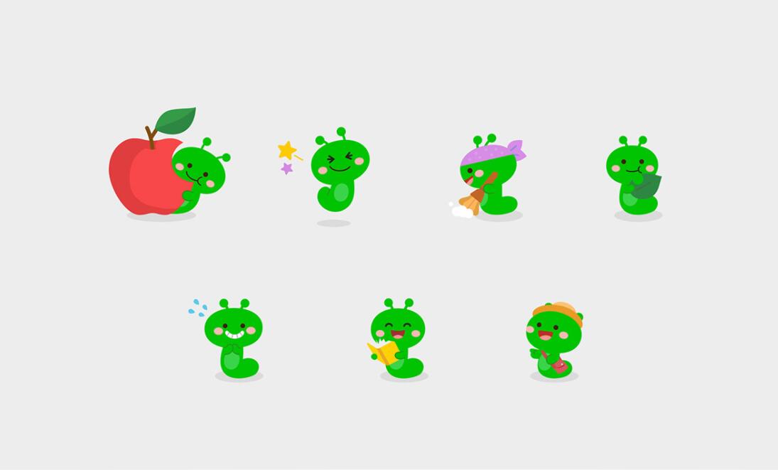 JUNIVER 幼兒園學?！懊x”吉祥物設(shè)計