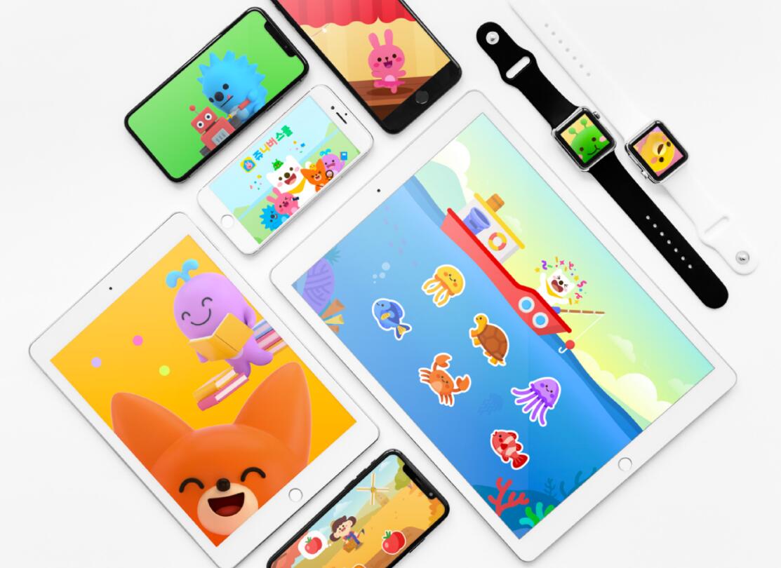 JUNIVER 幼兒園學?！鞍仔芡米哟题喿雍ｋ嗪偯x”家族吉祥物設(shè)計