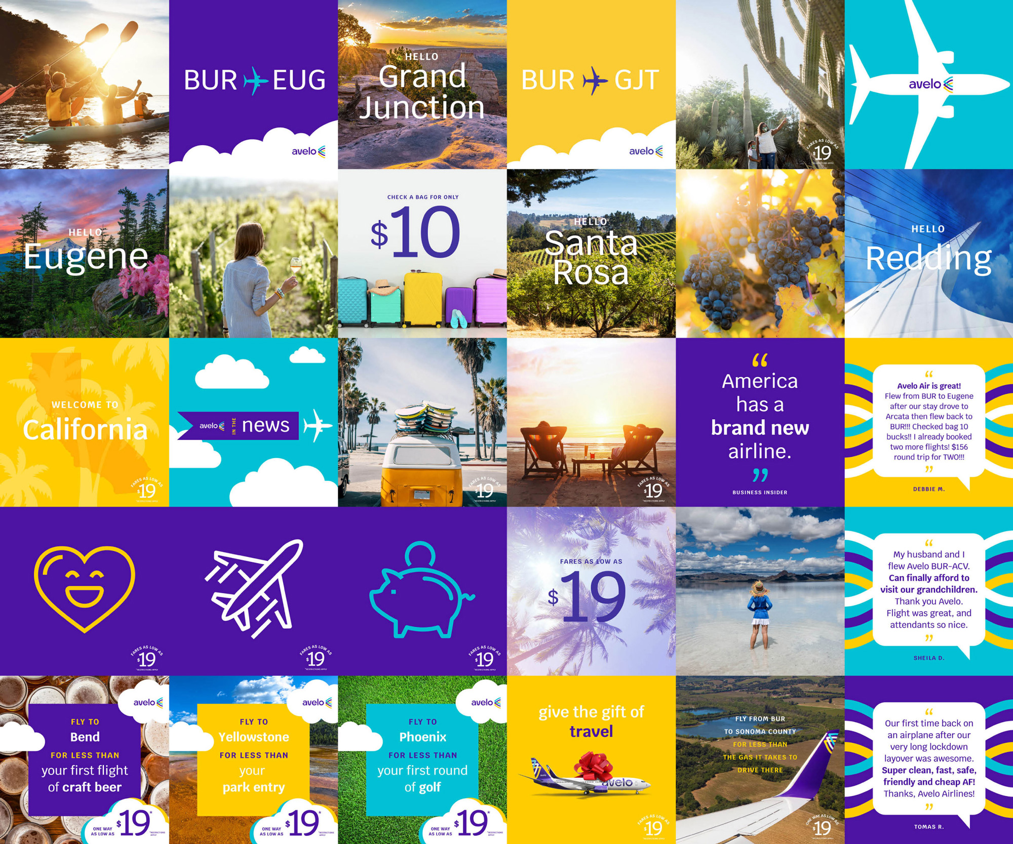 Avelo 航空公司品牌視覺(jué)形象設(shè)計(jì)-logo vi設(shè)計(jì) Avelo 航空公司品牌視覺(jué)形象設(shè)計(jì)-logo vi設(shè)計(jì)