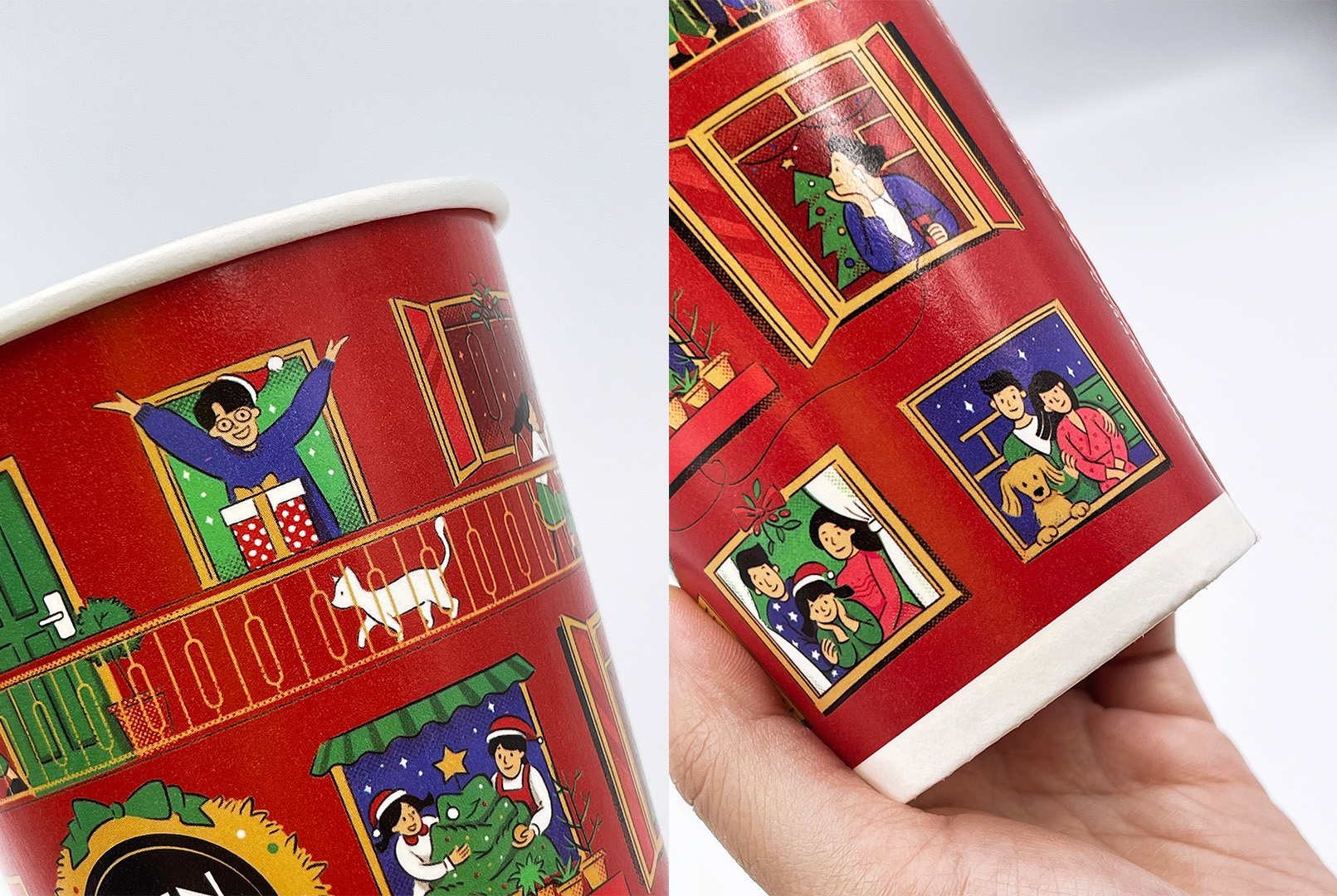 菲德利便攜杯裝咖啡節(jié)日裝包裝設(shè)計，咖啡讓我們聯(lián)系更緊密