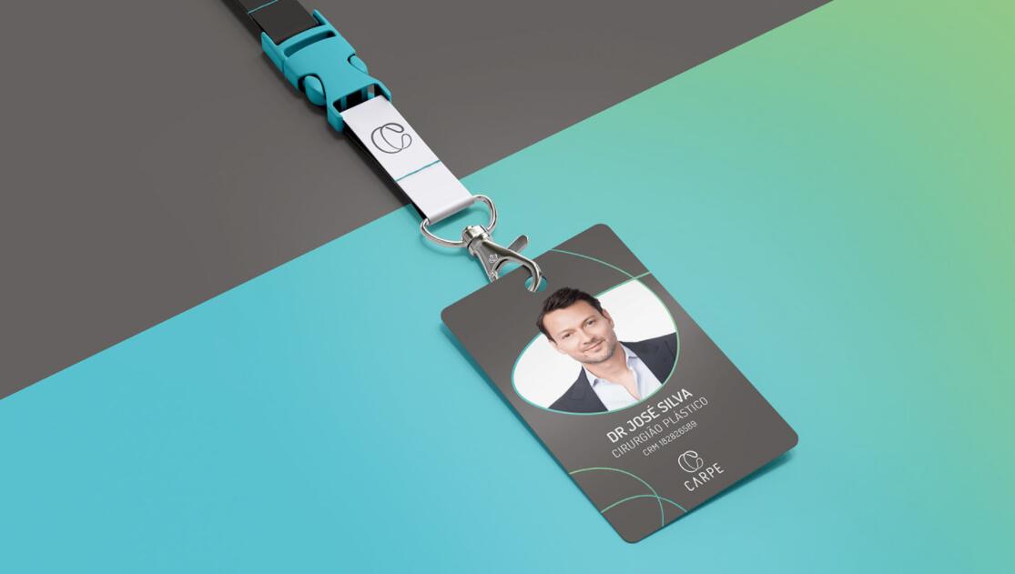 CARPE 美容整形塑形醫(yī)院logo設計vi設計，線條字母c