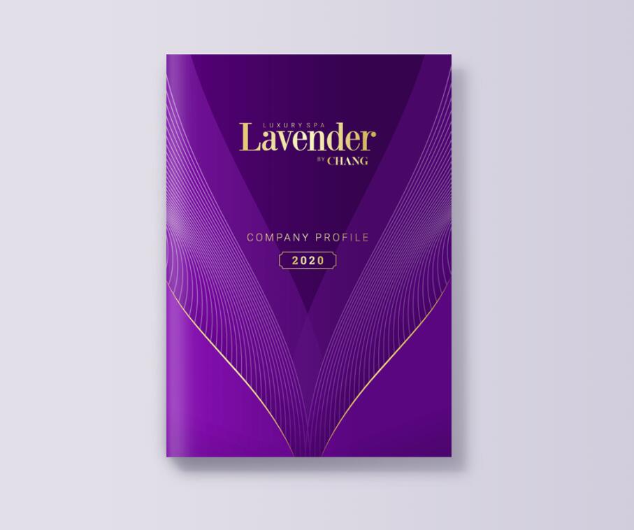 Lavender 醫(yī)療美容整形公司宣傳畫冊設(shè)計(jì)