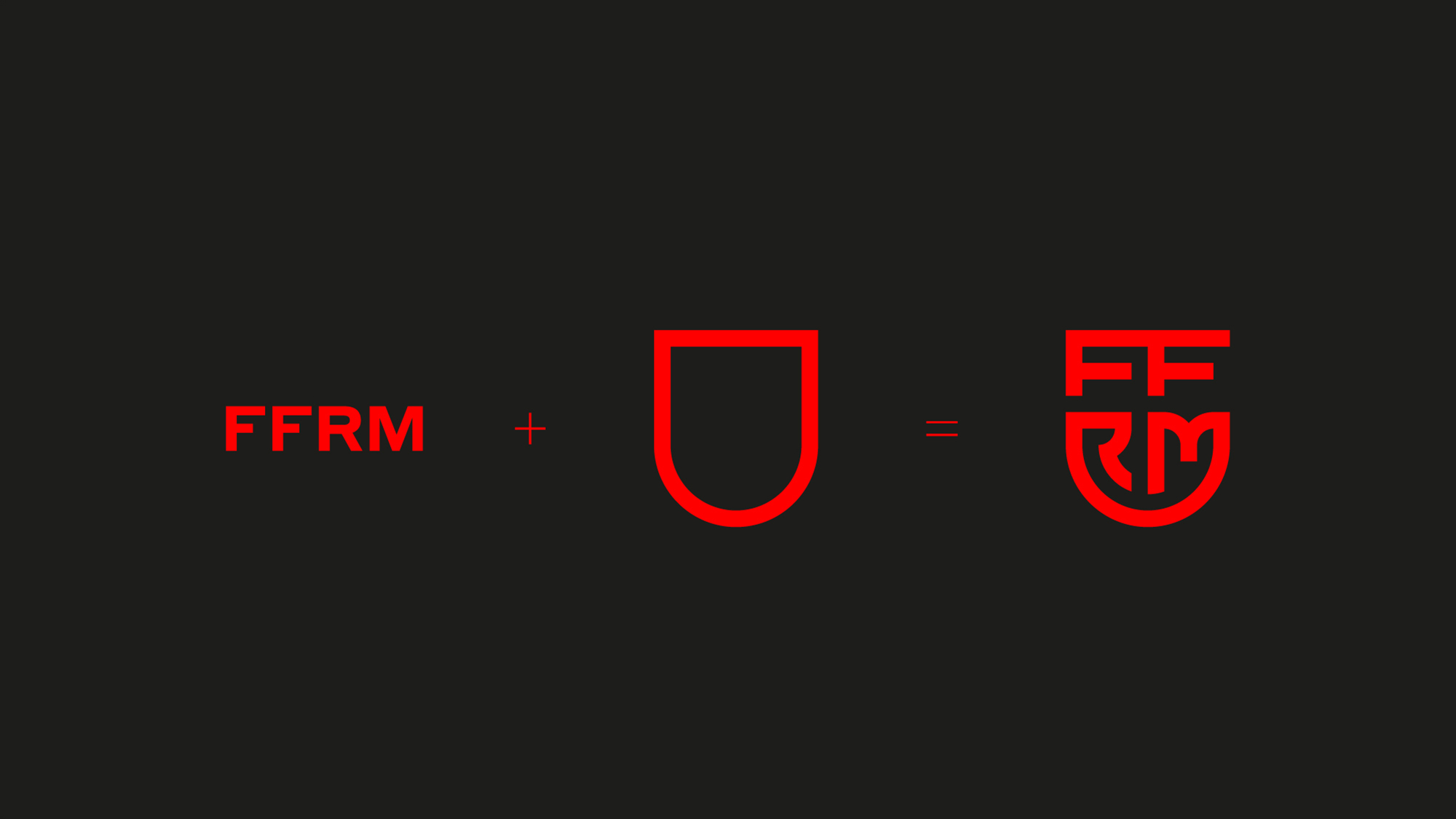 FFRM穆爾西亞地區(qū)足球聯(lián)合會(huì)俱樂(lè)部字母盾牌logo設(shè)計(jì)vi設(shè)計(jì)