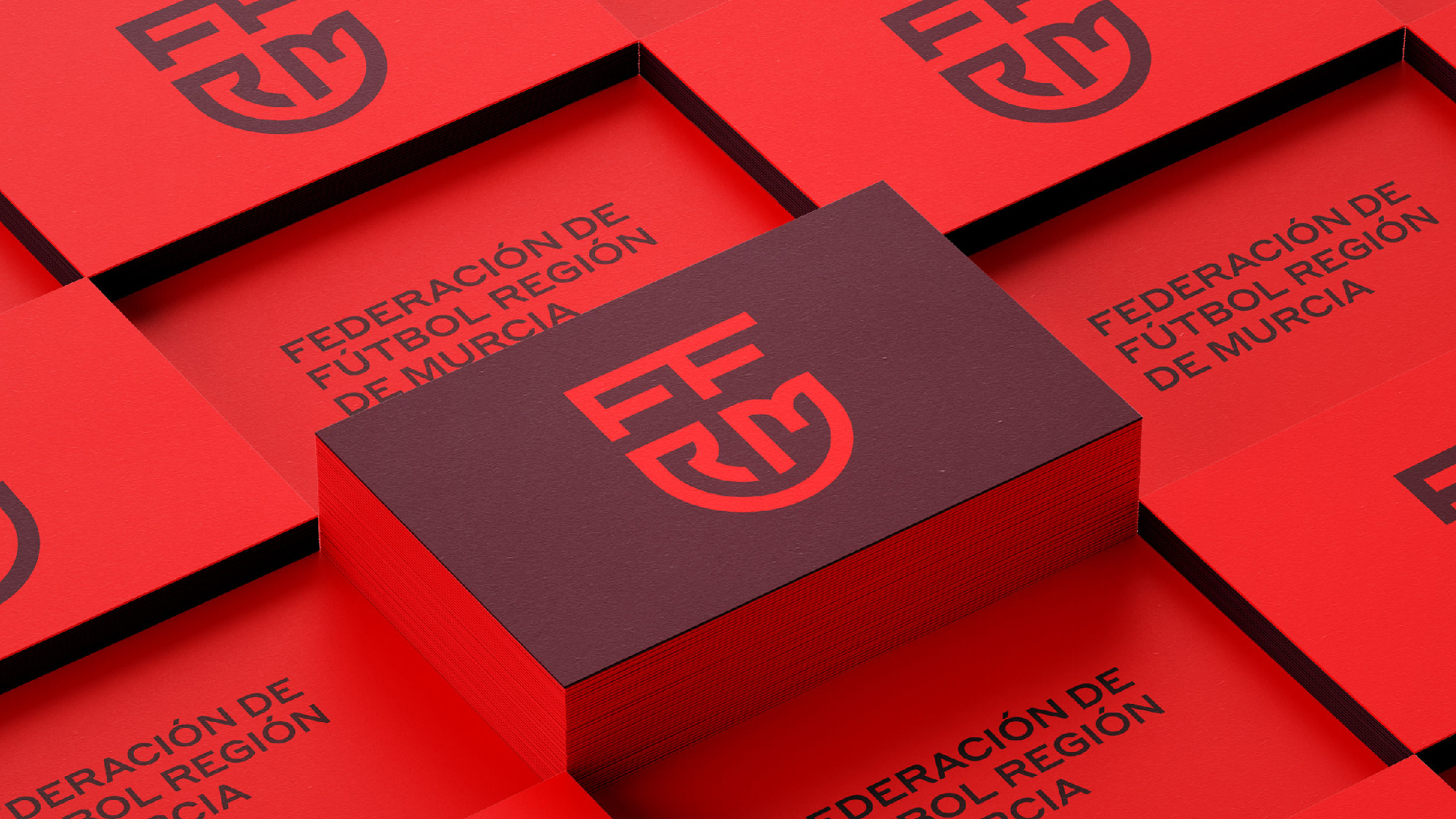 FFRM穆爾西亞地區(qū)足球聯(lián)合會(huì)俱樂(lè)部字母盾牌logo設(shè)計(jì)vi設(shè)計(jì)